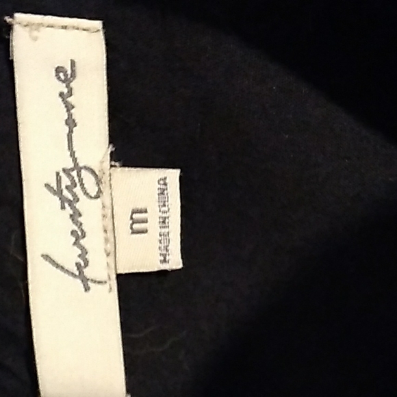 Twenty-one Sleeveless Square Neck Pleated Shiny Black Mini Dress - Picture 2 of 3